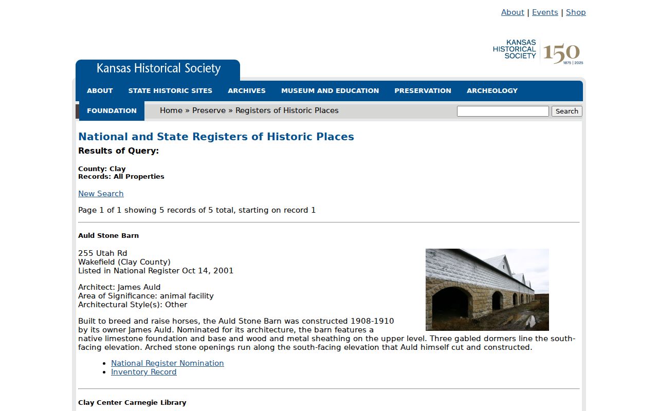 Clay County court docket historic courthouse